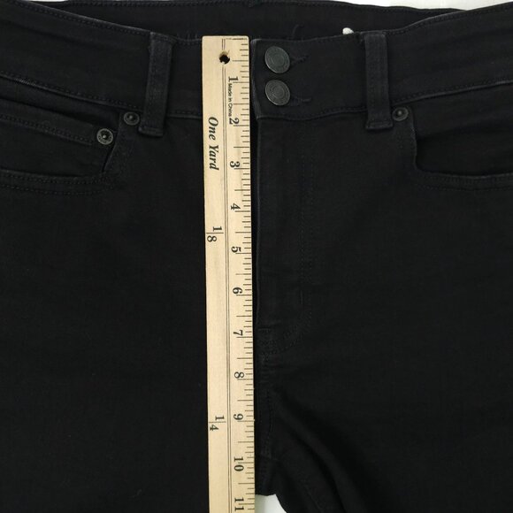 American Eagle Next Level Stretch Hi Rise Artist Flare Jeans Womens 8 X-Short - Picture 4 of 15